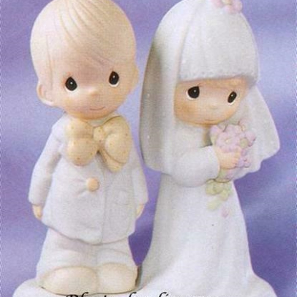 PRECIOUS MOMENTS-Bride and Groom-THE LORD BLESS
